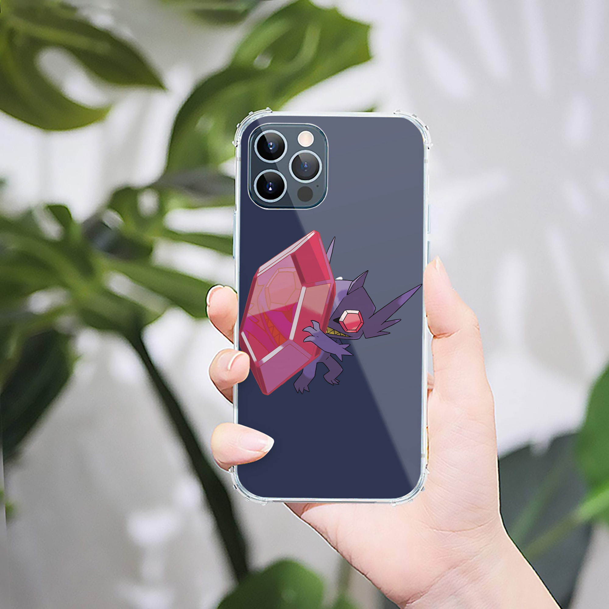 （画像用） ポケットモンスター Pokémon 【iPhone 12シリーズ対応】透明スマホケース（クリアソフトケース）